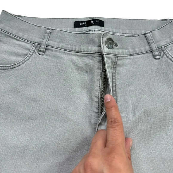 Lafayette 148 Thompson Slim Straight Jeans - Picture 6 of 11